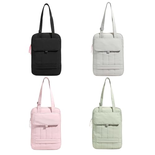 WMFASBAG 15-Zoll-Laptop-Umhängetasche Schockdes Nylon-Tablet-Hülsenbeutel (hellgrau) von WMFASBAG