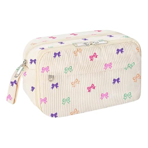 WMFASBAG Baumwolle stammte farbenfrohe Bogenstifte Hülle Bleistiftbeutel for den Büro College -Aufbewahrung von WMFASBAG