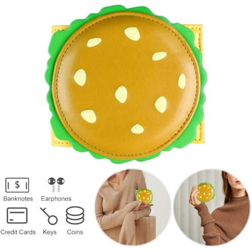 WMFASBAG Burger geformte süße Wallet RFID blockieren biflold Ballet for Frauen Mädchen WMFASBAG Burger geformte süße Wallet RFID blockieren biflold Ballet for Frauen Mädchen von WMFASBAG