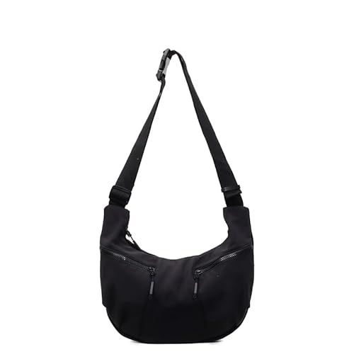 WMFASBAG Crescent -Tasche for Frauen Crossbody Dumpling Bag for Reiseeinkaufsarbeit (schwarz) von WMFASBAG