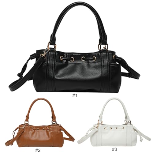 WMFASBAG Frauen All-Match-Umhängetasche PU Leder Crossbody Back PUSS Handtasche (braun) von WMFASBAG