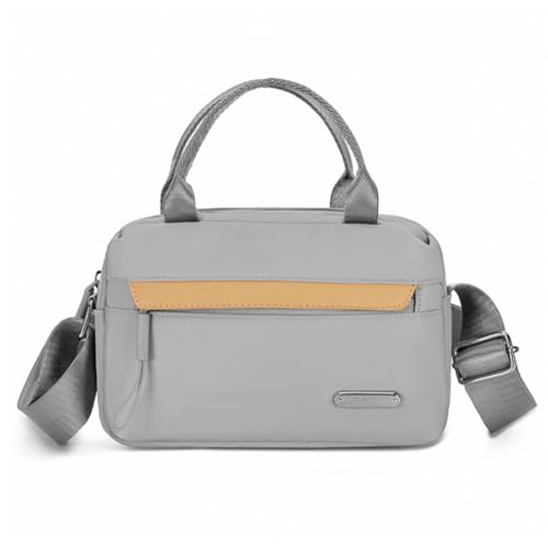 WMFASBAG Frauen Nylon Crossbody Tasche mit innerer Reißverschlusstasche und Top-Griff – Trendiger Satchel for Arbeit & Reisen von WMFASBAG