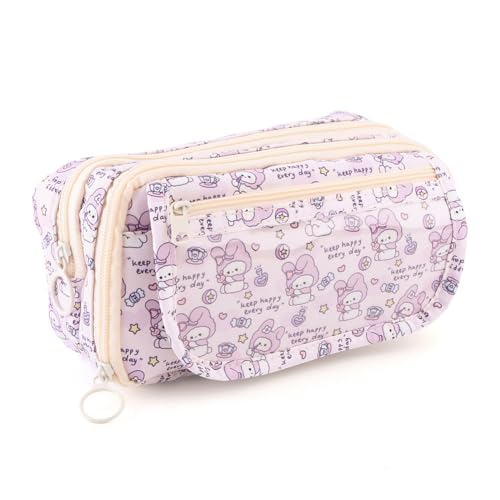 WMFASBAG Große Bleistiftkoffer for Mädchen Bär nie von WMFASBAG