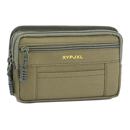 WMFASBAG Herren-Handy-Geldbörse mit Mehreren Fächern, tragbarer Mini-Münzbeutel, Segeltuch, Wandern, Radfahren, Reiseutensilien von WMFASBAG