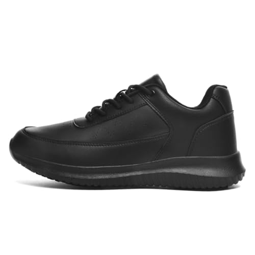 WMFASBAG Nicht -Slip -Arbeitsschuhe Restaurant Walking Sneaker Öldicht Pflegeschuhe wasserdichte Arbeitstrainer Leicht for Küchenkoch for Küchenkoch von WMFASBAG