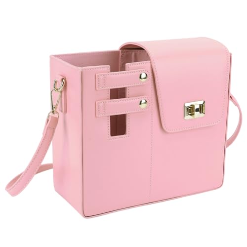 WMFASBAG Outdoor Water Cup Aufbewahrungsbeutel Crossbody Bag Water Flaschenbag for Frauen (Pink) von WMFASBAG