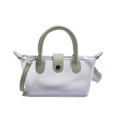WMFASBAG PVC kleine matte Tasche Handtasche Freizeit Umhängetasche PUSS -CRUSS CRUSSBAD (GRÜN) von WMFASBAG
