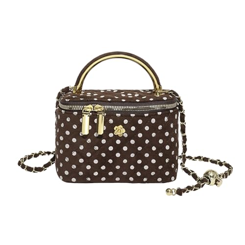 WMFASBAG Square Box Crossbody Bag mit verstellbarem Riemen for die Fahrtschule (Kaffee) von WMFASBAG