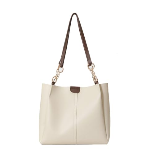 WMFASBAG Tragbeutel pu tragbare Umhängetasche mit Taschen for Frauen mit der Dating -Arbeit (weiß) von WMFASBAG