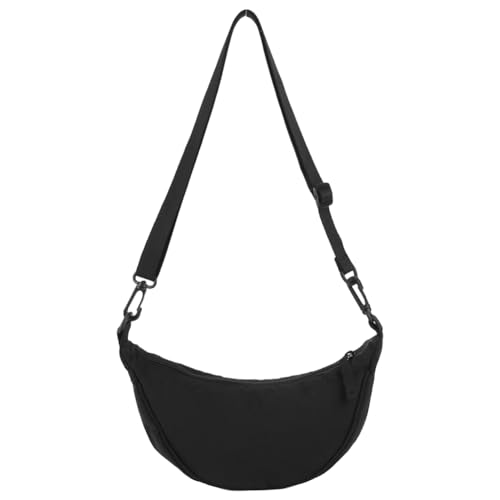 WMFASBAG Trendy Umhängetasche Mini -Knödel Bag Crossbody Satchel for Frauen (schwarz) von WMFASBAG