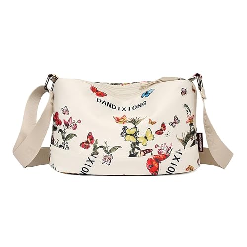 WMFASBAG Umhängetasche Casual Tote Bag Satchel Schulterhandtasche for Frauen reisen (beige) von WMFASBAG