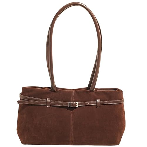 WMFASBAG VERWEISSENDE VOLLSTÄNDIGE CAPAPALE -Umhängetasche mit Schnallengürtel Details for den täglichen Gebrauch (braun) von WMFASBAG