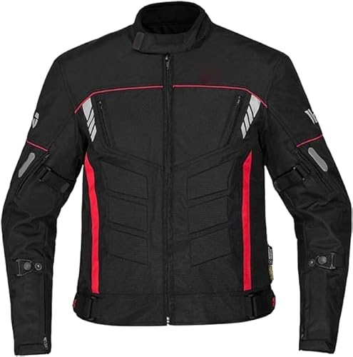 WMW WALI MOTO WEAR bikerjacke herren mit protektoren (as3, alpha, 3x_l, regular, regular) von WMW WALI MOTO WEAR