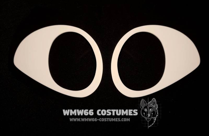 Acryl 2D Augenrohlinge Für Fursuits - Form B Acryl 2D Augenrohlinge Für Fursuits - Form B von WMW66Costumes