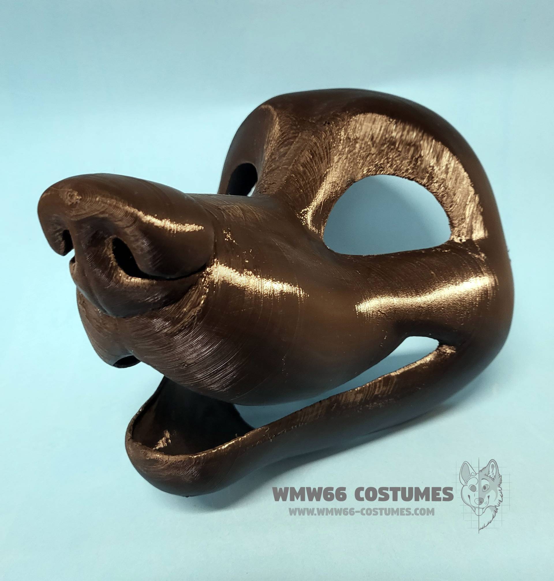 Halb Toony Hunde-Fellsuit-Kopfbasis, 3D-Gedruckt Halb Toony Hunde-Fellsuit-Kopfbasis, 3D-Gedruckt von WMW66Costumes