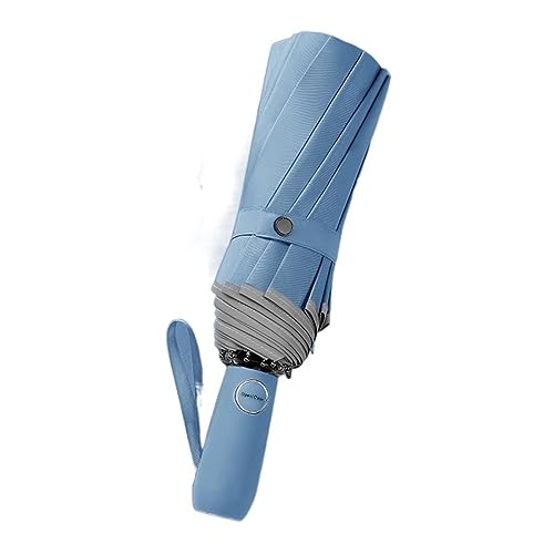 WMYDNXXT Regenschirme Vollautomatischer Regenschirm Winddicht Starker Großer Taschenschirm for Damen von WMYDNXXT