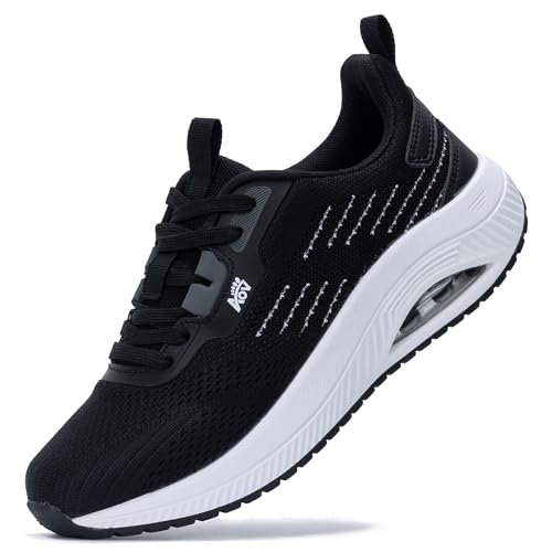 WNA Step Up Orthopädische Damen-Wanderschuhe mit Fußgewölbeunterstützung, bequem und stützend, um Fußschmerzen zu lindern, Größe 37-42, Schwarz , 39.5 EU von WNA Step Up