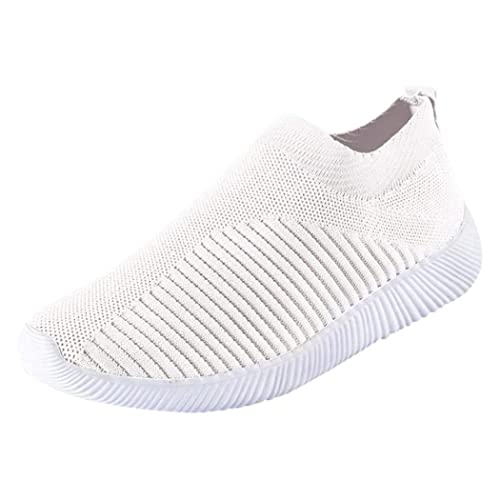 WNRGXYF Sneaker Damen Turnschuhe Atmungsaktives Mesh Laufschuhe mit weicher Outdoor Walking Leichte Air Cushion Freizeit Sportschuhe Walkingschuhe,8,38 EU von WNRGXYF