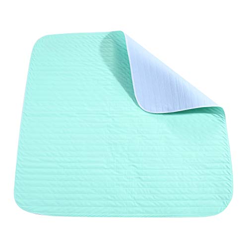 Bettunterlage, waschbare grüne Unterlage, für Kinder Erwachsene von WNSC
