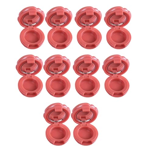 10pcs Tragbare Nachfüllbare Leere Kosmetische Behälter Für Lidschatten Lippenstift Reisegröße Und Leckdosenablagerung Leckdosen Und Leckdosen Kosmetik Nachfüllflaschen von WNXGNHO