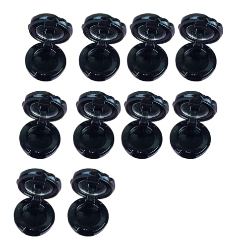 10pcs Tragbare Nachfüllbare Leere Kosmetische Behälter Für Lidschatten Lippenstift Reisegröße Und Leckdosenablagerung Leckdosen Und Leckdosen Kosmetik Nachfüllflaschen von WNXGNHO