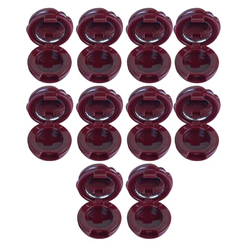 10pcs Tragbare Nachfüllbare Leere Kosmetische Behälter Für Lidschatten Lippenstift Reisegröße Und Leckdosenablagerung Leckdosen Und Leckdosen Kosmetik Nachfüllflaschen von WNXGNHO