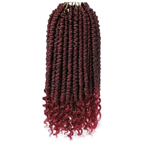 12 Stränge Geflochtene Dreadlock Hair Piece Haarthöhe Accessoires Haarstyling Erweiterung Für Frauen Afrikanische Frisuren von WNXGNHO