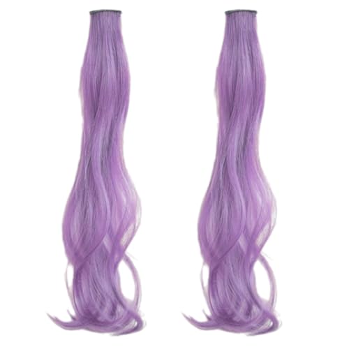 Beliebtes Hitzebeständiges Haken Haarteil Haarschlüssel Haarverlängerung Für Frauen Und Individualität Perücken Haare 2pcs von WNXGNHO