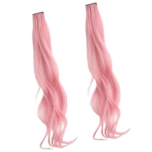 Beliebtes Hitzebeständiges Haken Haarteil Haarschlüssel Haarverlängerung Für Frauen Und Individualität Perücken Haare 2pcs von WNXGNHO