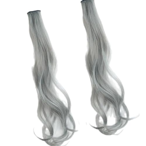 Beliebtes Hitzebeständiges Haken Haarteil Haarschlüssel Haarverlängerung Für Frauen Und Individualität Perücken Haare 2pcs von WNXGNHO