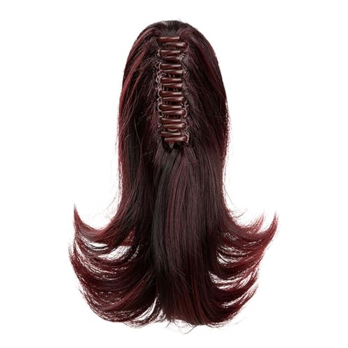 Kurzer Klauenclip Ponytail Haarerweiterung Natürliche Aussehen Synthetische Faser Pferdeschwanz Haarhalter Für Frauen Täglich Kleidung von WNXGNHO