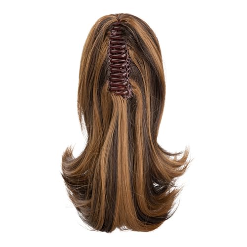 Kurzer Klauenclip Ponytail Haarerweiterung Natürliche Aussehen Synthetische Faser Pferdeschwanz Haarhalter Für Frauen Täglich Kleidung von WNXGNHO