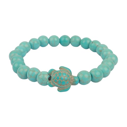 WNXGNHO Mode Elastische Walschildkröten Armband Unterstützung Georgias Aquarium Tragbares Accessoire Für Männer Und Frauen Freizeitkleidung Handgefertigtes Edelsteinarmband von WNXGNHO