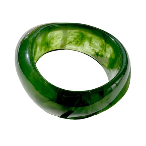 WNXGNHO Modische Robuste Harzarmschmuck Schmuck Weiche Mischfarbe Für Tägliche Verschleiß Trendiger Frauen Accessoires Komfortable Professionelle Ombres Armband von WNXGNHO