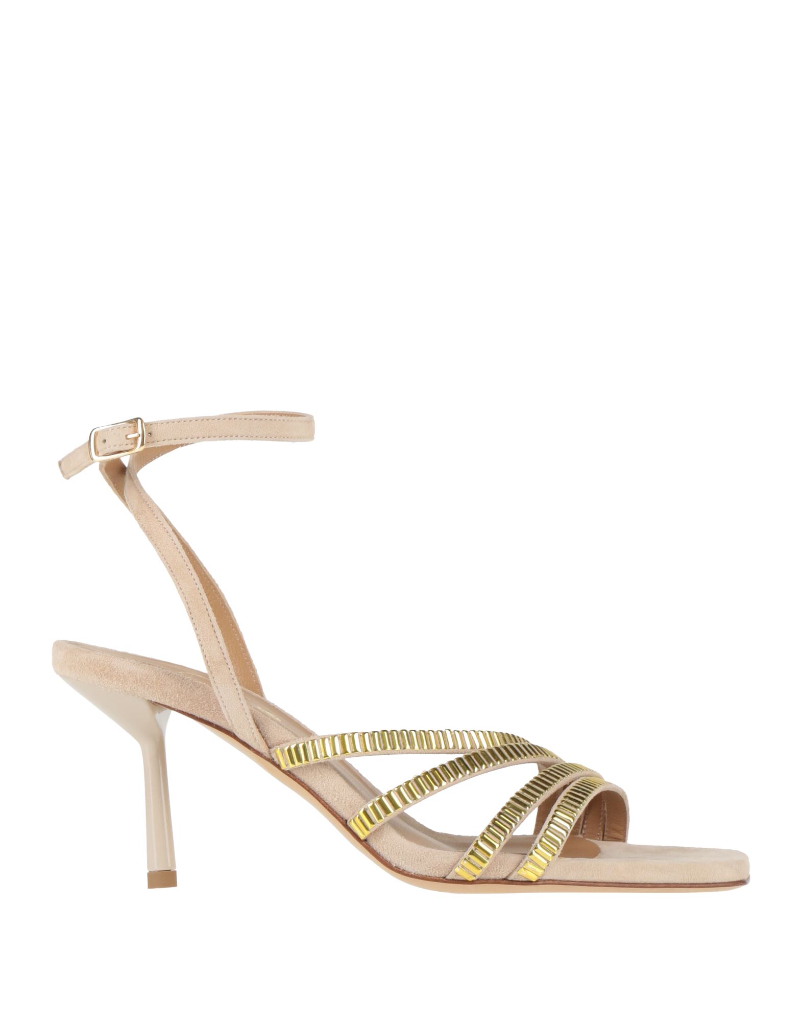 WO MILANO Sandale Damen Gold von WO MILANO