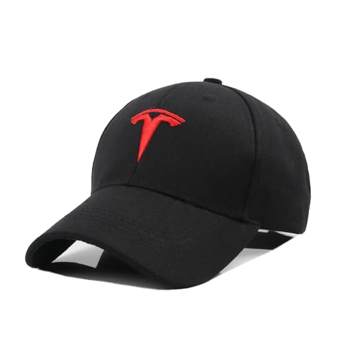 WOAFEY Baseball Cap Herren Snapback Cap für Herren Damen Unisex Tesla Baseball Caps für Herren Autofans Hüte,E von WOAFEY