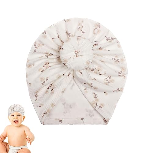 Baby-Turban-Haarband, für Neugeborene, Mädchen, 0-3 Monate und 1-2 Jahre, für Fotoshootings, Sport, Duschen Wobblo von WOBBLO
