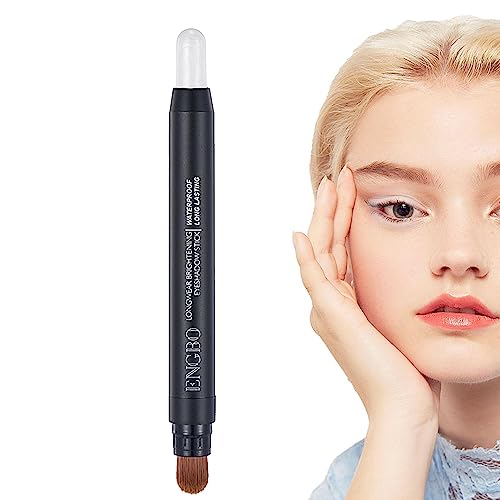 Lidschattenstift – matter Schimmernder Lidschattenstift | Aufhellender Lidschattenstift, wasserfestes Augen-Make-up für Frauen Mädchen Wobblo von WOBBLO