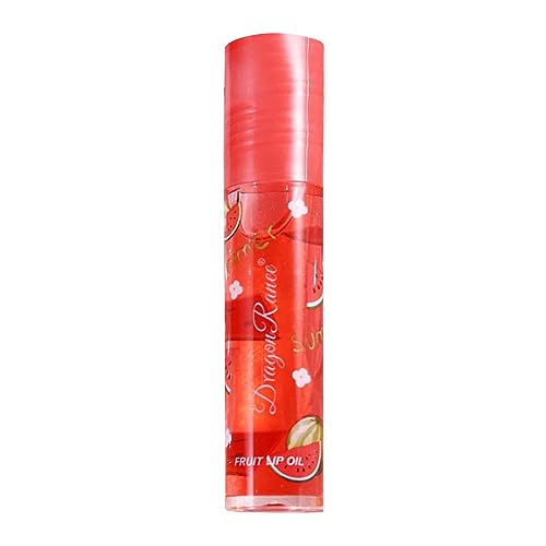 Lip Plumper Gloss Feuchtigkeitsspendende Lippenlotion Fruchtaromatisierte Öle transparent farblos feuchtigkeitsspendend transparent fruchtige Aromen Glänzende Lippen Make-up für die von WOBBLO