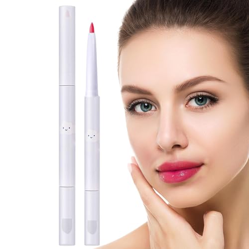 Lipliner Lip Liner Lip Pinsel Teleskop Long Lasting Double End Lip Gloss Lip Pinsel Lip Pinsel for Wedding Bars Shows Home Salon Party Wobblo von WOBBLO