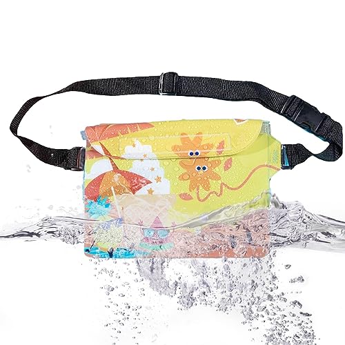 Schwimmgürtel-Gürteltasche | wasserdichte Gürteltasche mit großem Fassungsvermögen | Outdoor-Wassersport-Umhängetasche für Reisepass, Handys, Geldbörsen, Lippenstift, Schlüssel Wobblo von WOBBLO