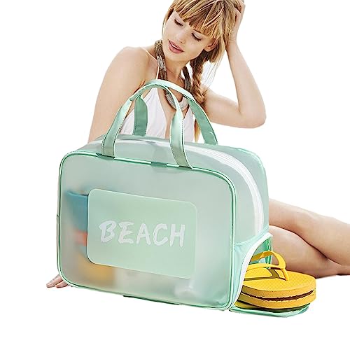 Strand, Pool – Handtasche, Reise, Organizer, große Kapazität, mit Nasstrennung, für Strand, Sport, Schwimmen, Spa Wobblo von WOBBLO