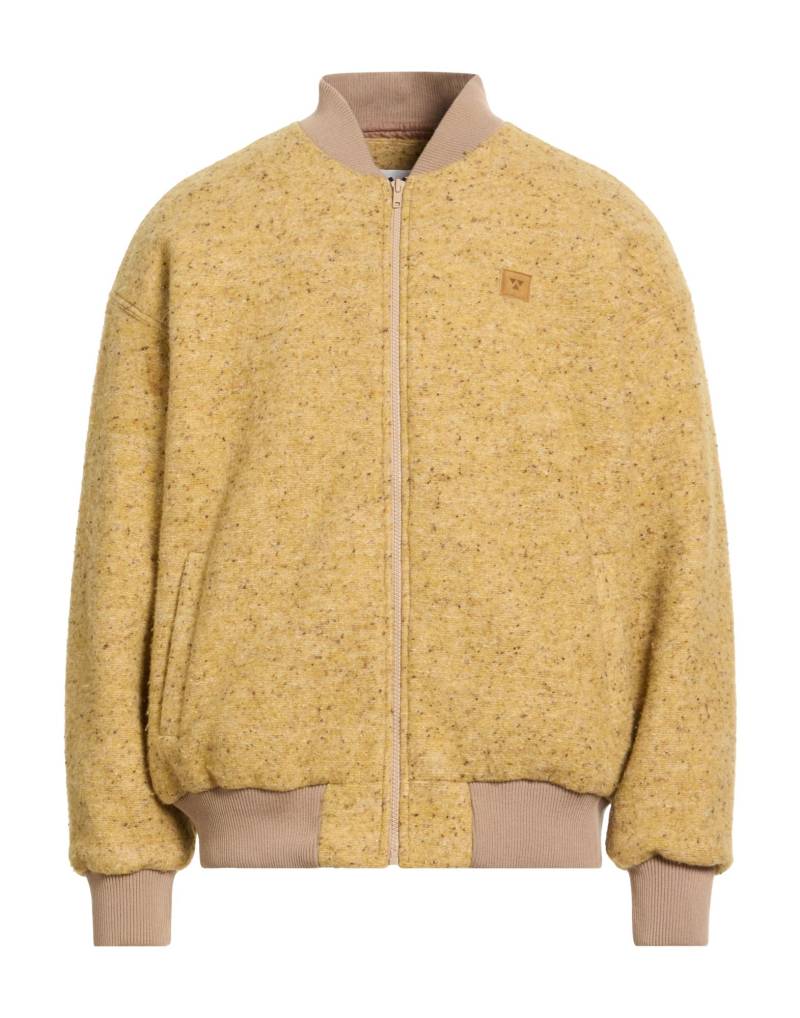 WOC WRITING ON COVER Jacke & Anorak Herren Gelb von WOC WRITING ON COVER