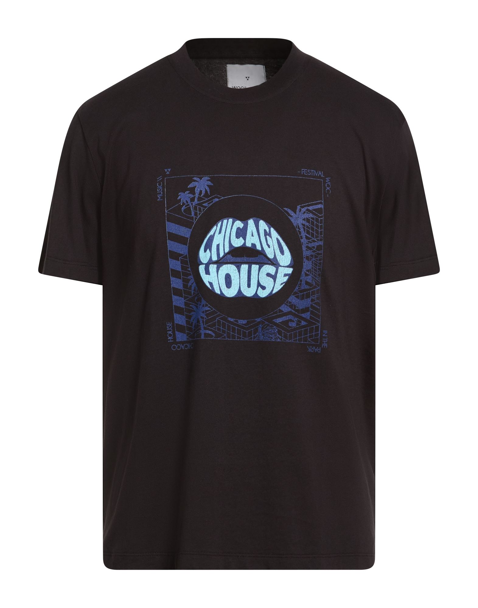 WOC WRITING ON COVER T-shirts Herren Schwarz von WOC WRITING ON COVER