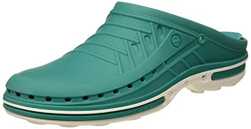 WOCK Clog ohne Fersenriemen nit Steri-Tech Einlage, Damen Clogs, Unisex, Sterilisierbarund mit Zitronenaroma - Hergestellt in Portugal von WOCK