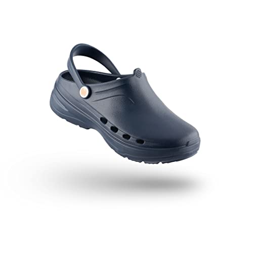 WOCK WAYLITE, Damen Arbeit Clogs, Unisex - Mann Frau Clog mit Fersenriemen, Sehr leicht - Hergestellt in Portugal von WOCK