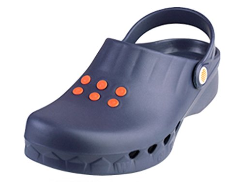 WOCK NUBE mit Einlage, Damen Arbeit Clogs, Unisex - Mann Frau Clog mit Fersenriemen, Sehr leicht - Hergestellt in Portugal von WOCK