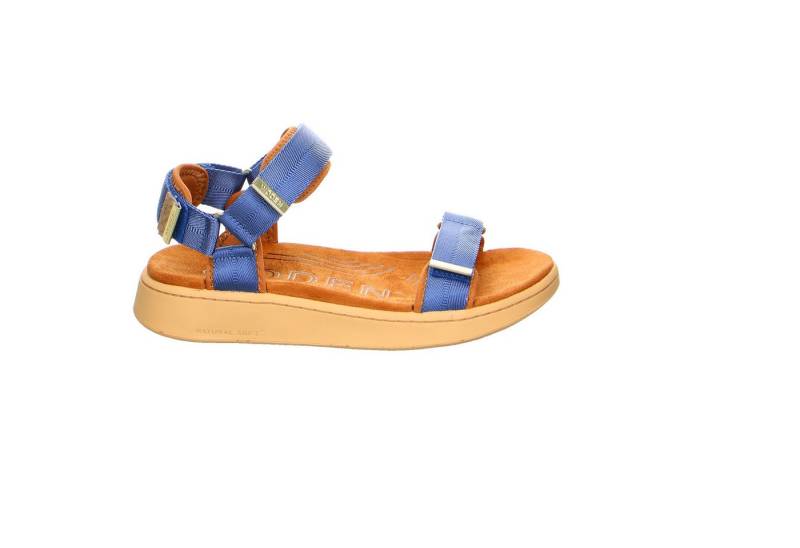 WODEN Woden Line Synthetik Sandale blau Sandale von WODEN