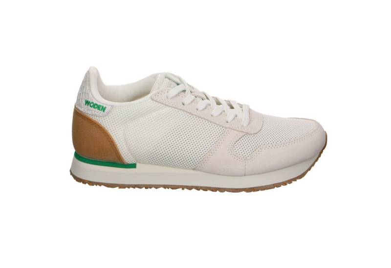 WODEN Woden Synthetik Schnürschuhe weiss Schnürschuh von WODEN