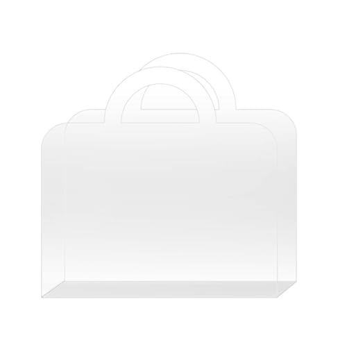 Transparente PET-Blumenbox Blumenstrauß Handtasche Blumen Verpackung Handtasche Festivals Party Rose Paket Tasche von WOEIFGV